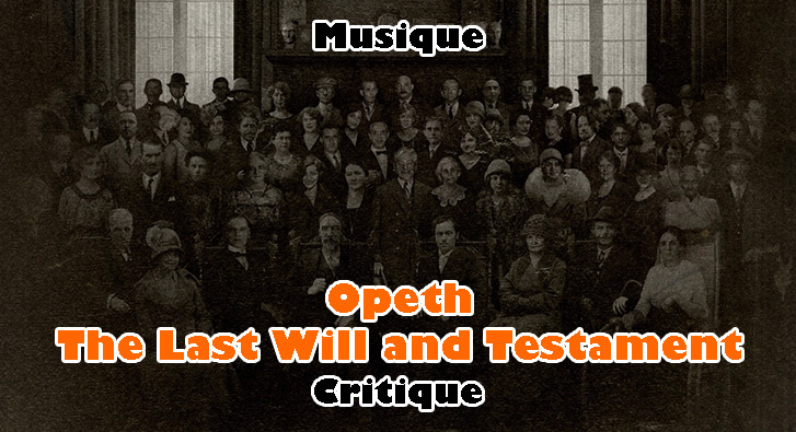 Opeth – The Last Will and Testament